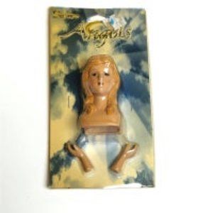 Porcelain Doll Head and Hands Parts 1 Set Darice Angels Blond Fair Complexion